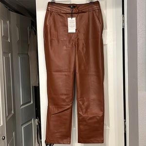 For all 7 mankind faux leather pants. Saddle brown size S. Super soft.